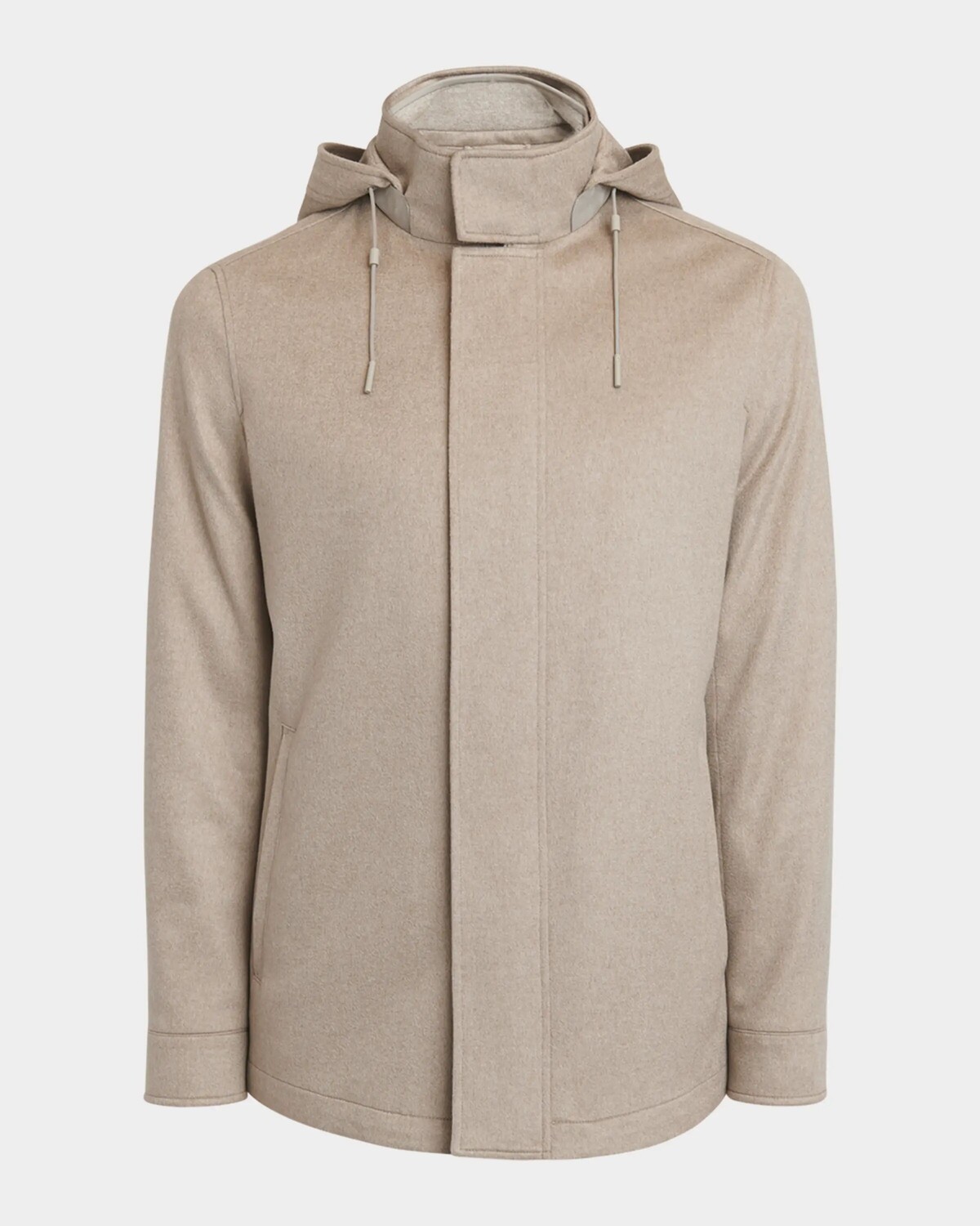 

Мужская куртка Oasi Cashmere Elements с капюшоном Zegna, цвет Md Brw Sld