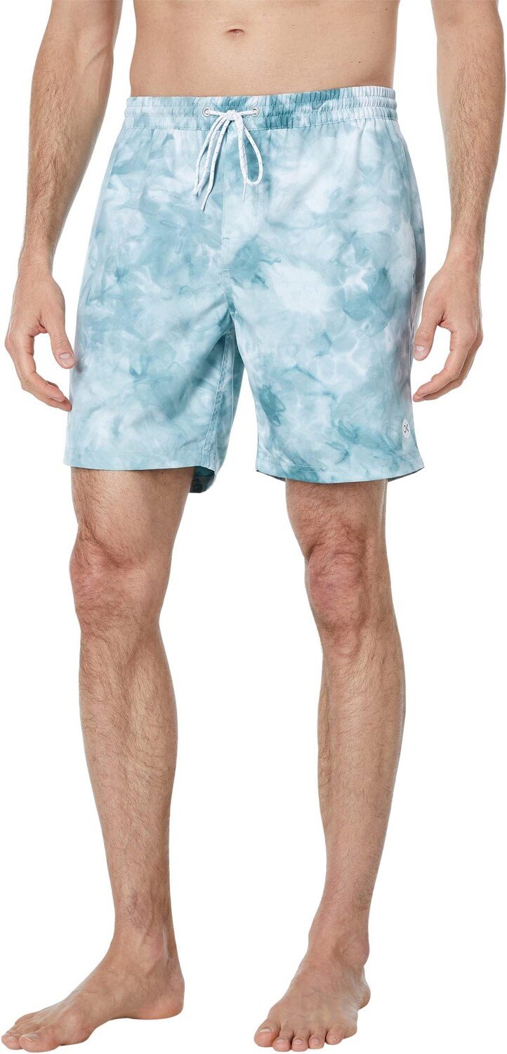

Плавки Outerknown Tie-Dye Nomadic Volley, цвет Deep Turquoise