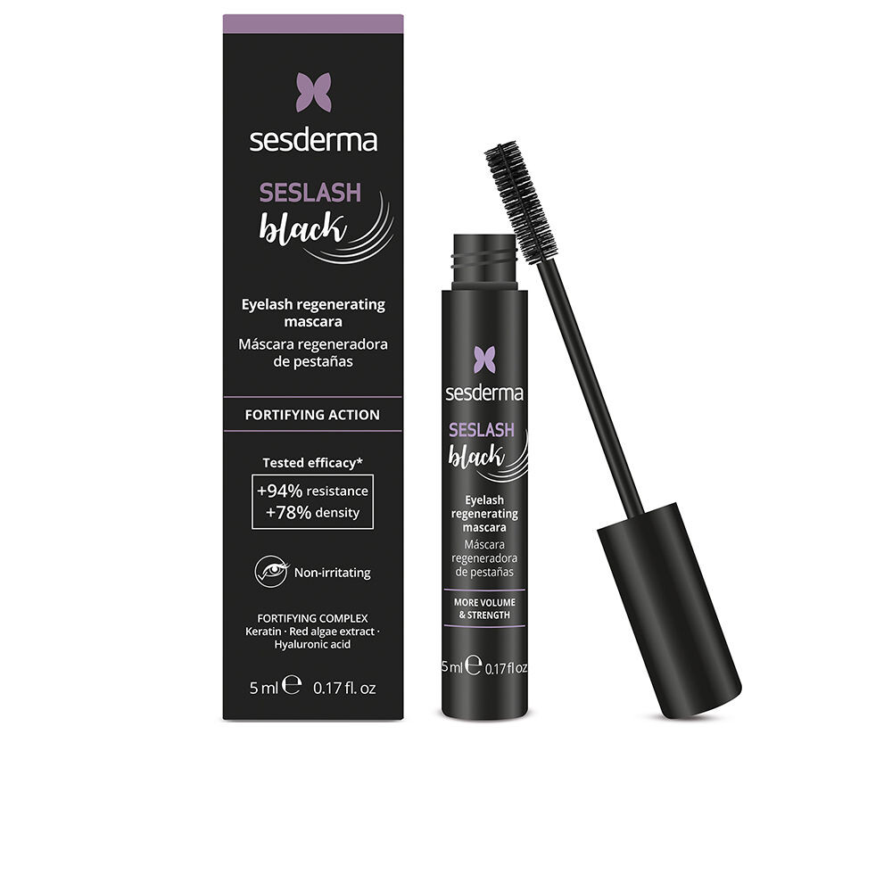 

Тушь Seslash black máscara regeneradora de pestañas Sesderma, 5 мл