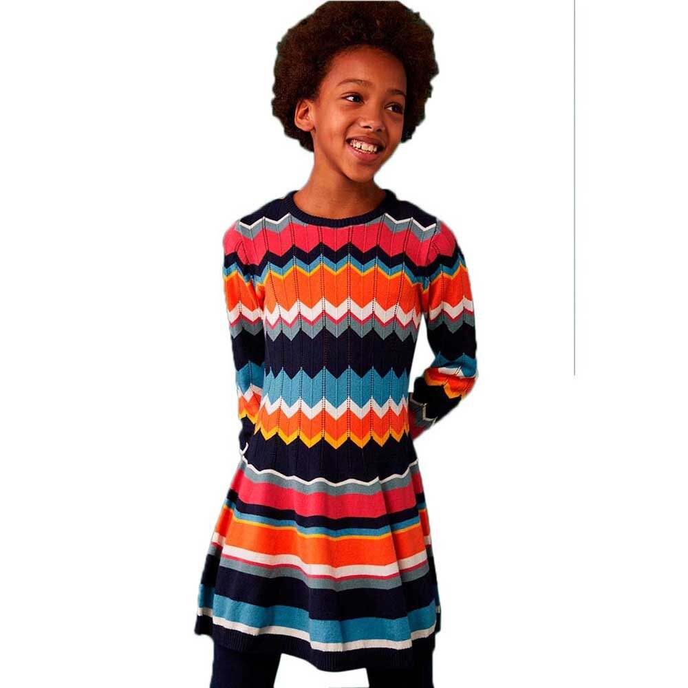 

Короткое платье Boboli Knitwear Friezes, разноцветный