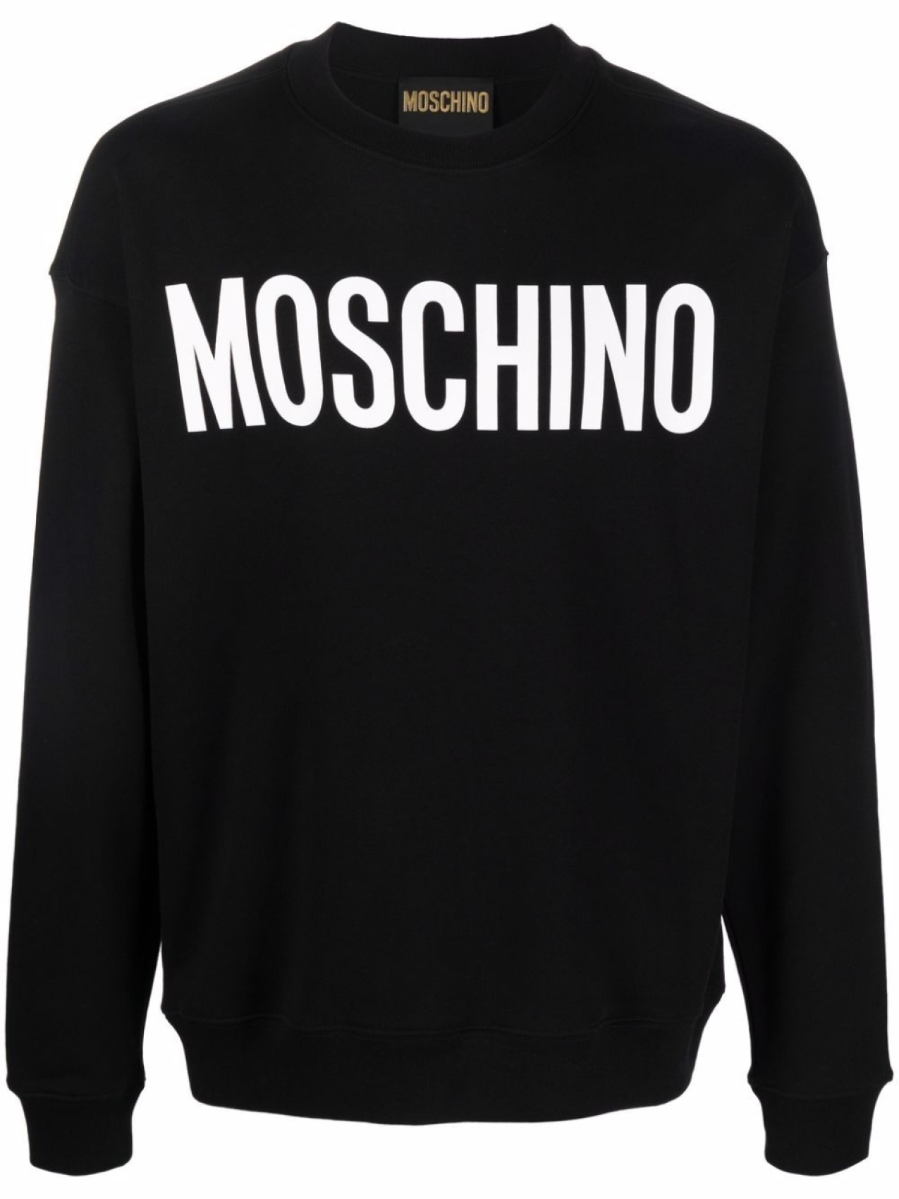 

Moschino толстовка с логотипом, черный