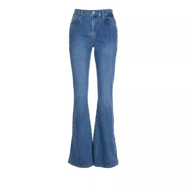 

Джинсы le high flare mini slits jeans smsn Frame, синий