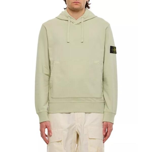 цена Футболка hoodie sweatshirt Stone Island, зеленый