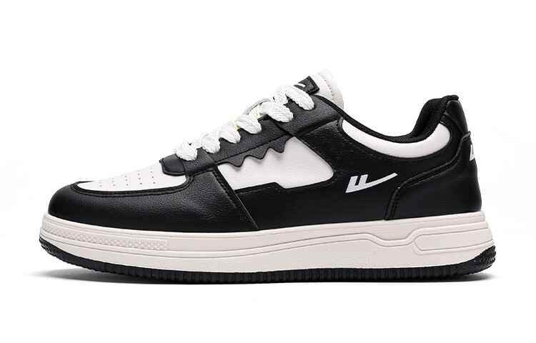 

Кроссовки WARRIOR Skateboarding Shoes Unisex Low-top Black, бежевый/черный