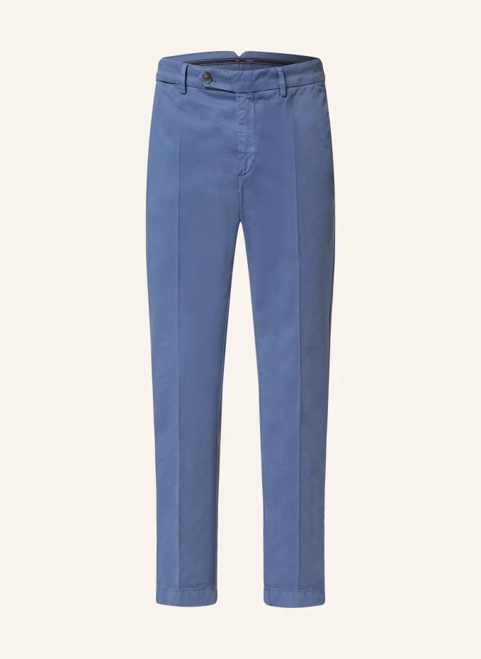 

Чино узкого кроя Hackett London, синий