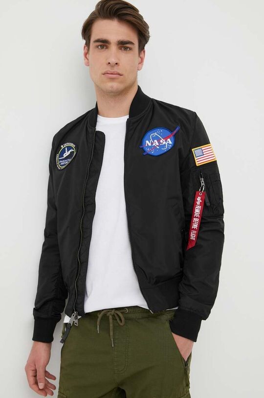 

Двусторонний бомбер Alpha Industries, черный