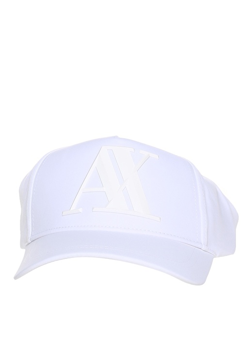 Белая мужская кепка Armani Exchange