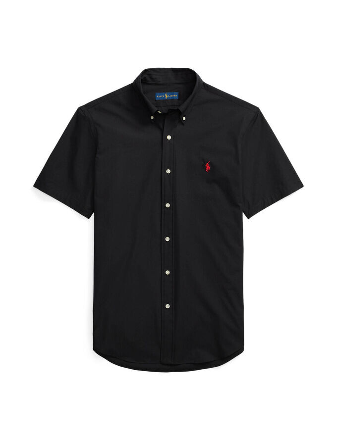 

Рубашка индивидуального кроя с коротким рукавом Polo Ralph Lauren, черный