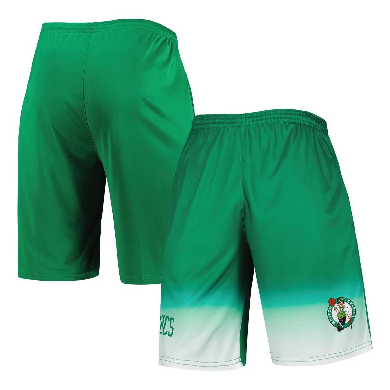 Мужские фирменные шорты Kelly Green Boston Celtics Fadeaway Fanatics