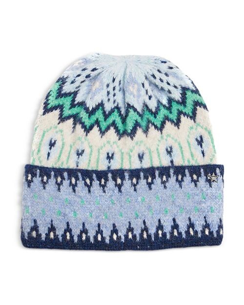 

Вязаная шапка Fair Isle Jocelyn, цвет Tan/Beige