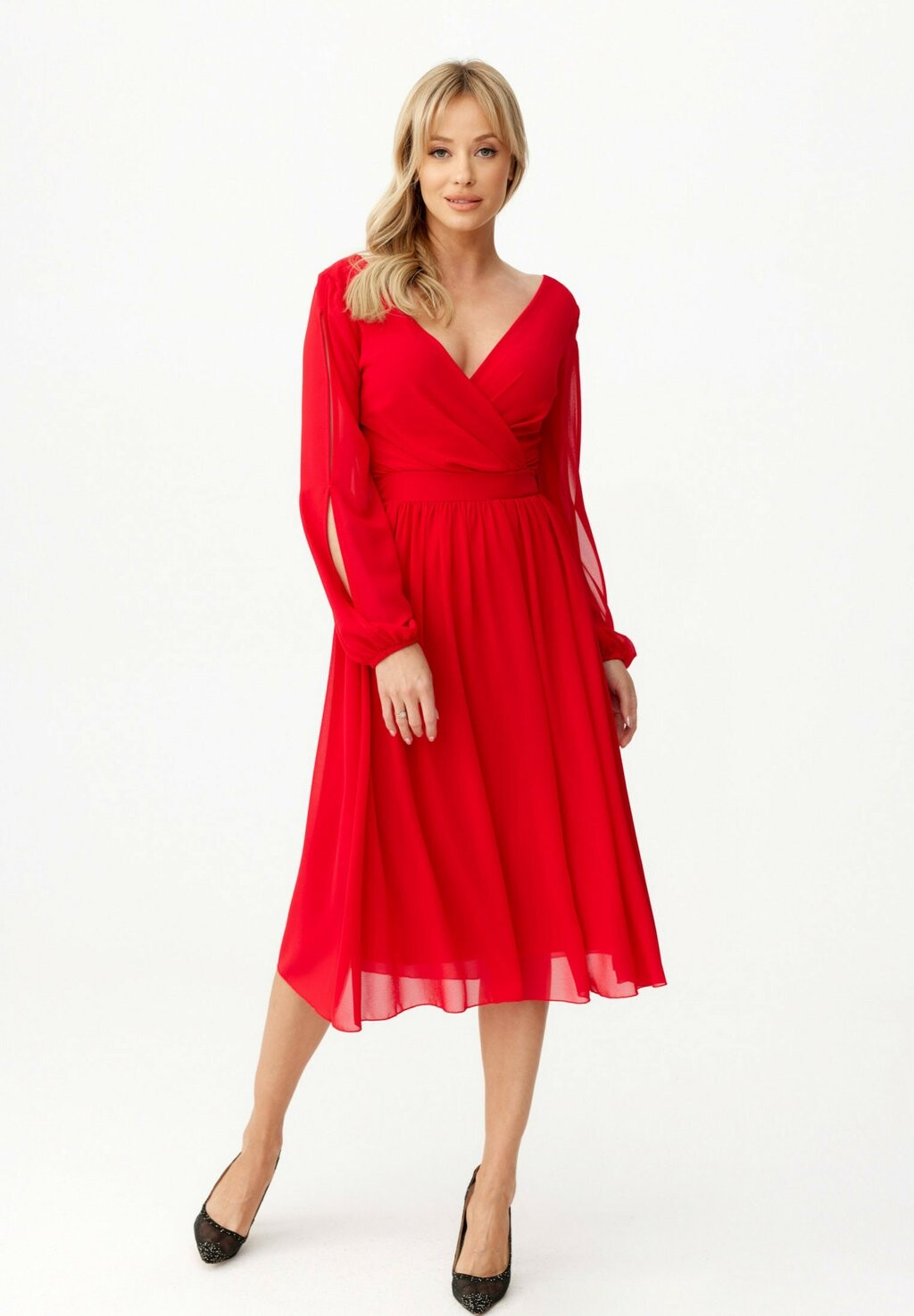 

Летнее платье Roco Fashion, красный