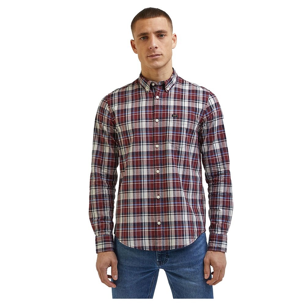

Рубашка с длинным рукавом Lee Button Down, синий