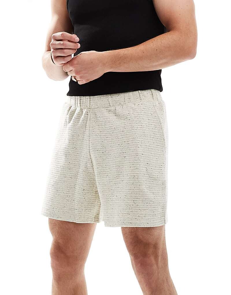 

Бежевые шорты ASOS DESIGN