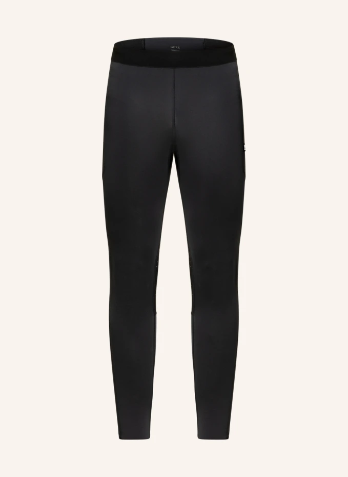 

Колготки импульс с сетчатыми вставками Gore Running Wear, черный
