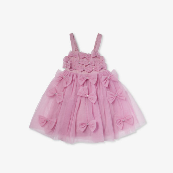 

Платье из тюля, украшенное папийоном, 4–11 лет Tutu Du Monde, цвет orchide