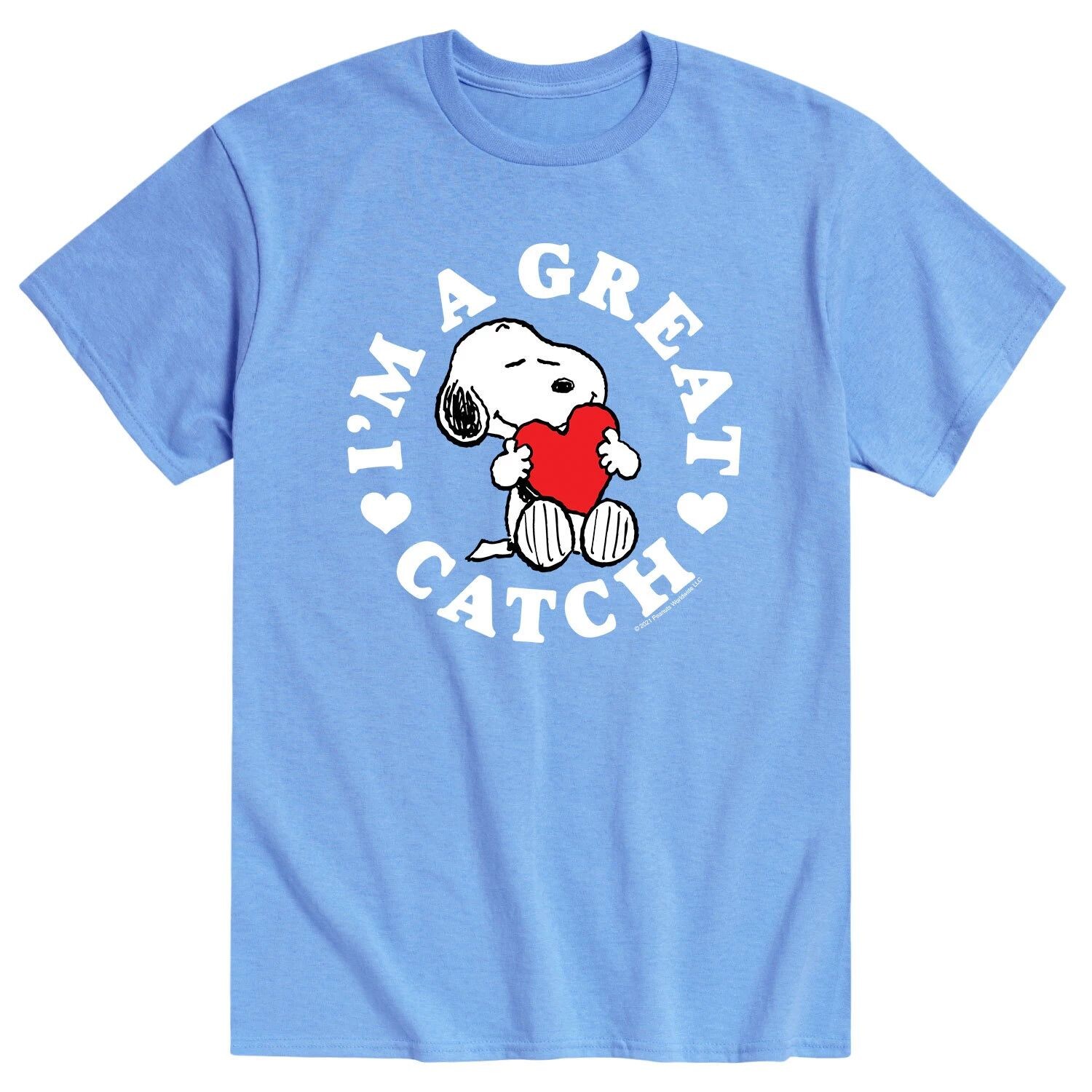 

Мужская футболка с арахисом Great Catch Licensed Character