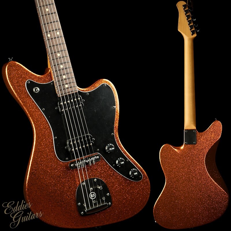 

Электрогитара Suhr Eddie's Guitars Exclusive Roasted Classic JM Mastery - Orange Sparkle