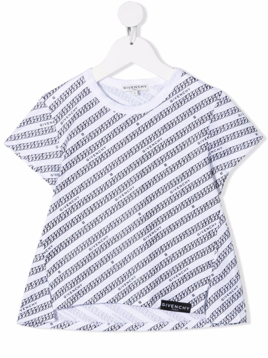 

Футболка с принтом Givenchy Kids, белый