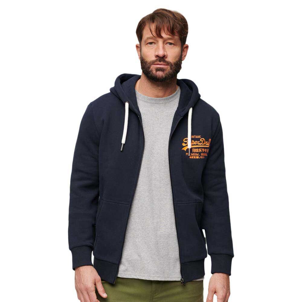 

Худи Superdry Neon Vl, синий