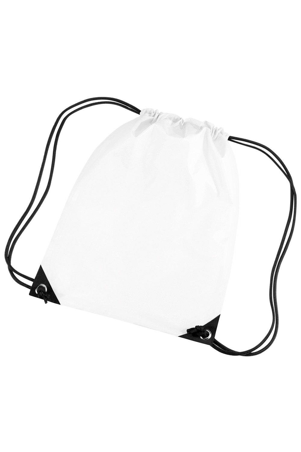 Водонепроницаемая сумка Gymsac премиум-класса (11 литров) Bagbase, белый