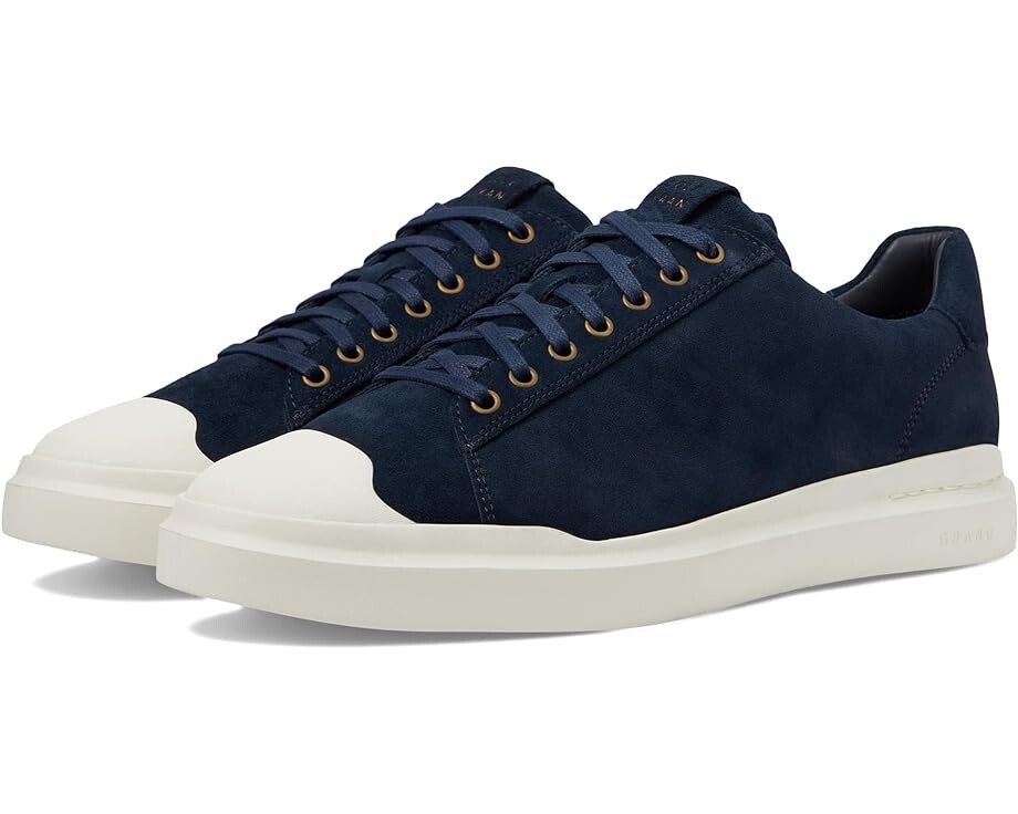 

Кроссовки Cole Haan Grandpro Rally Cap Toe Sneaker, цвет Navy Ink/Ivory