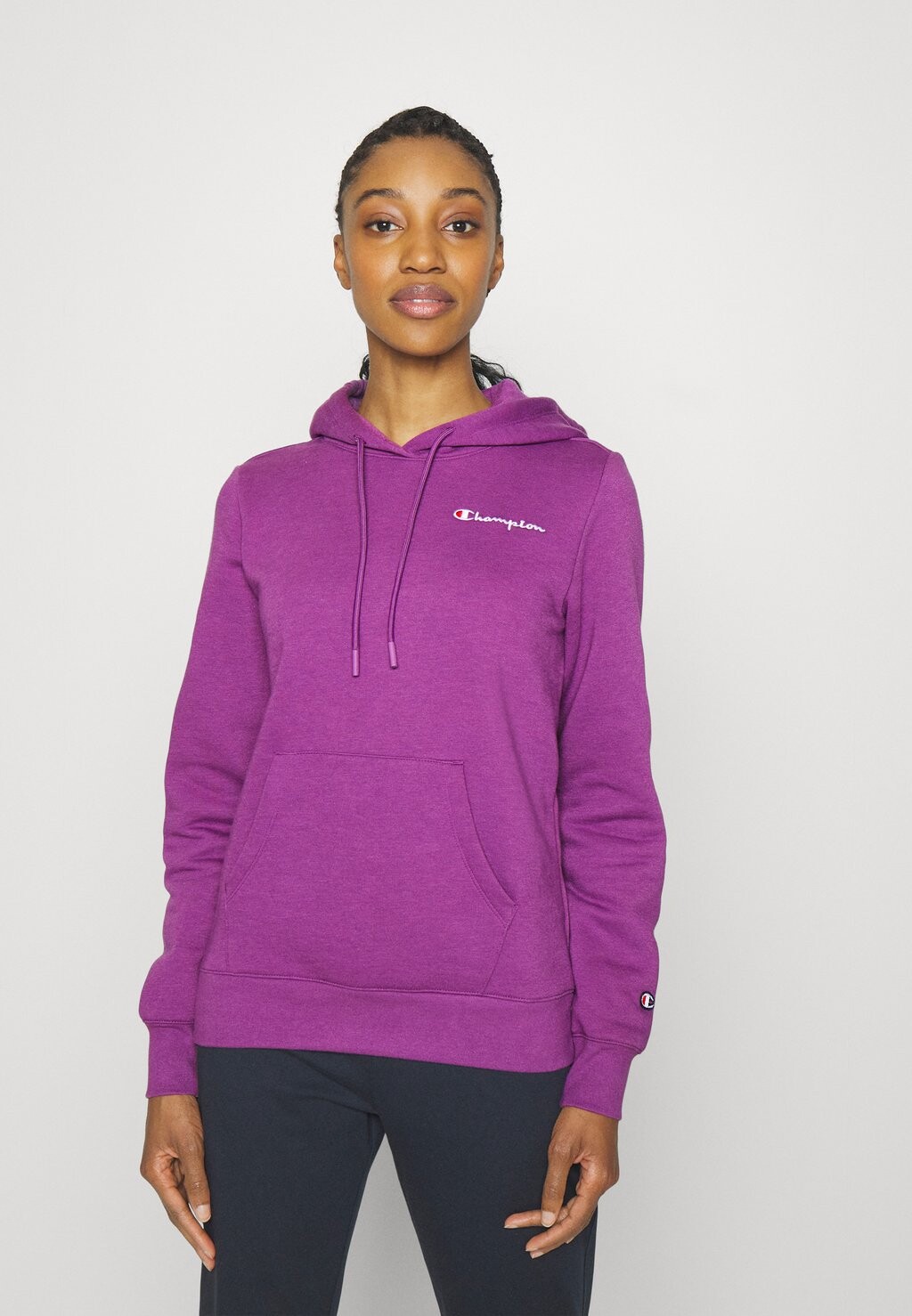 

Толстовка CLASSIC HOODED SMALL LOGO Champion, сиреневый, Фиолетовый