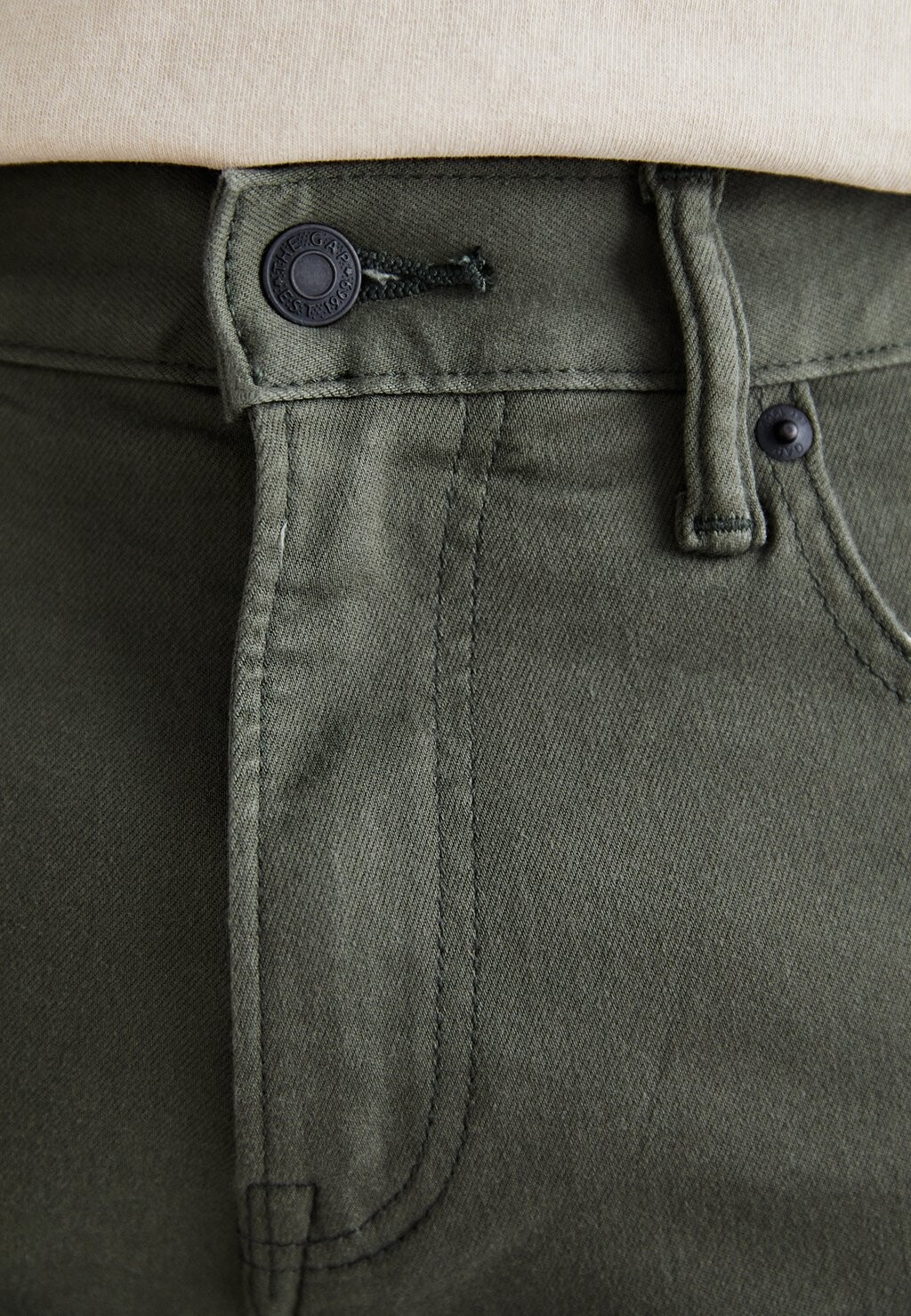 

Джинсы облегающего кроя PANT GAP, оливковый