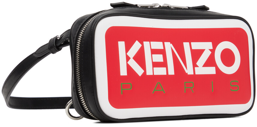 

Черно-красная сумка Paris Kenzo