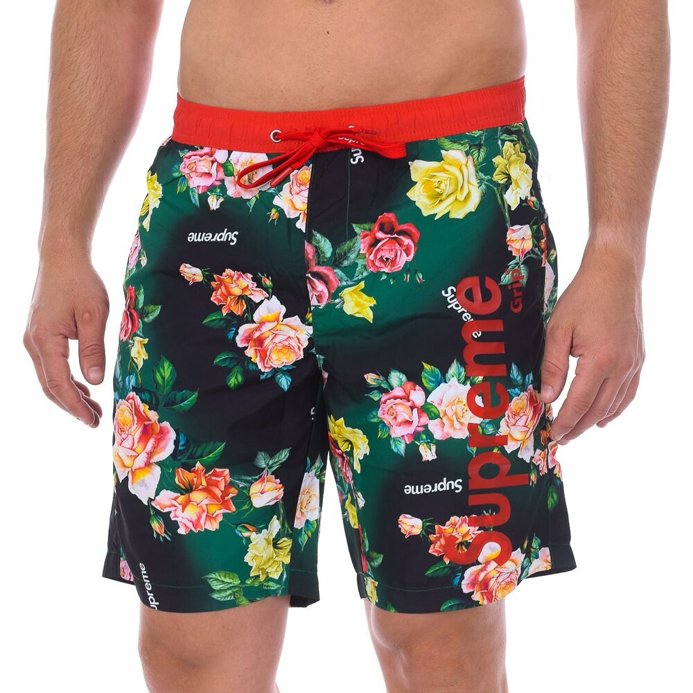 

Плавки Supreme Grip Print Roses Swim Boxer, разноцветный