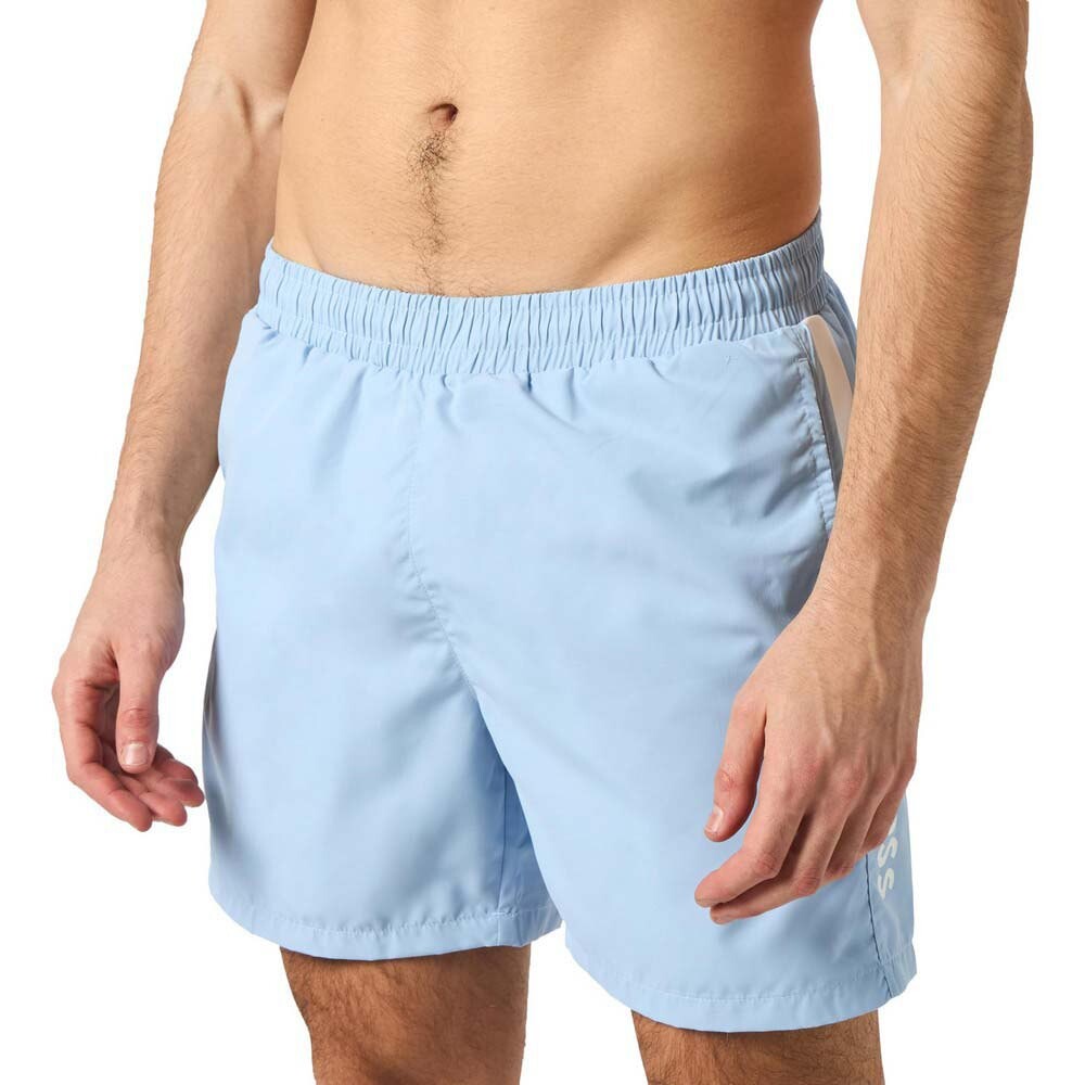 Шорты для плавания BOSS Dolphin 10257136 Swimming Shorts, синий шорты для плавания boss dolphin swim shorts цвет race car red