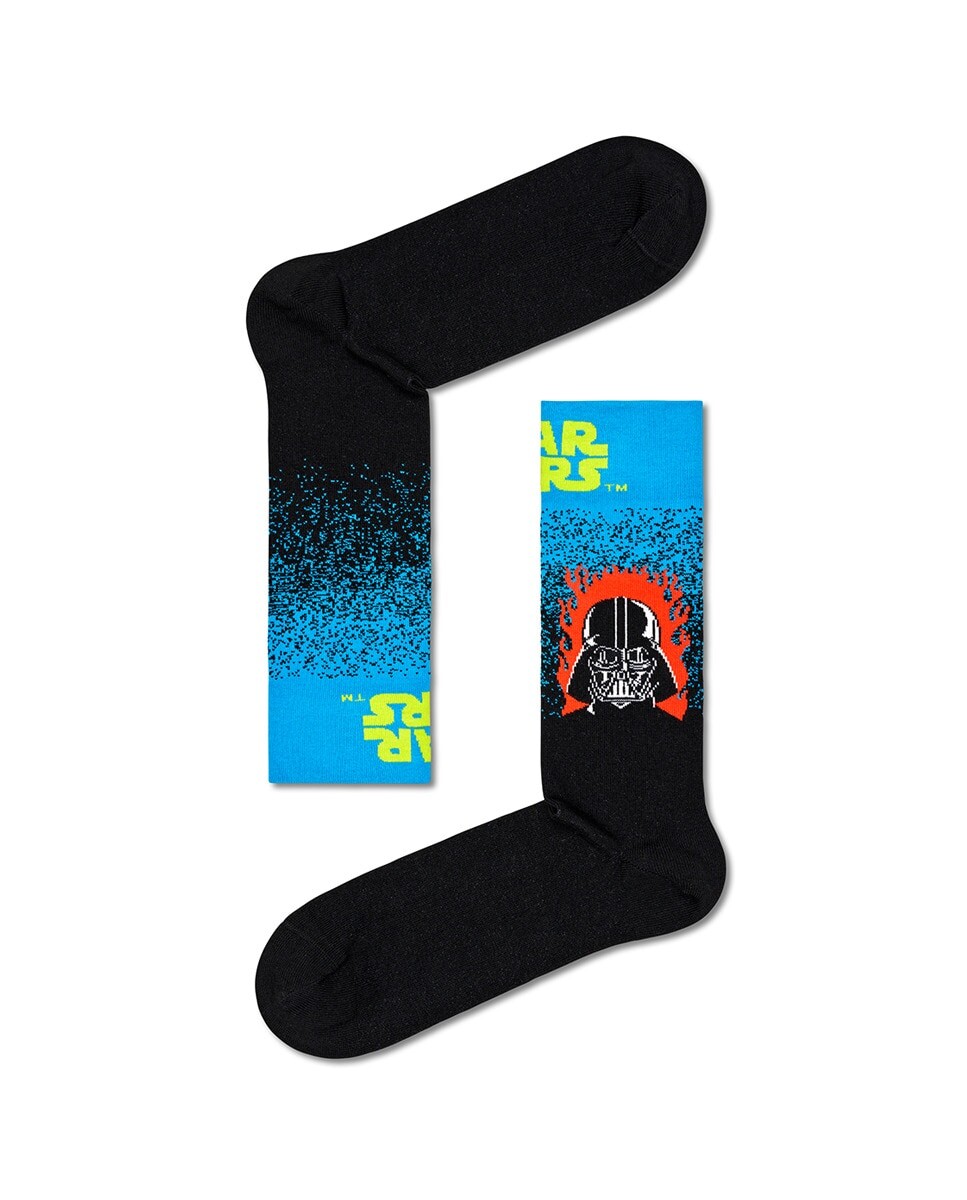 

Короткие носки с принтом Happy Socks, черный