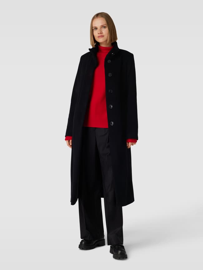 Пальто из смеси натуральной шерсти, модель ЭЛЬЗА Milo Coats, черный