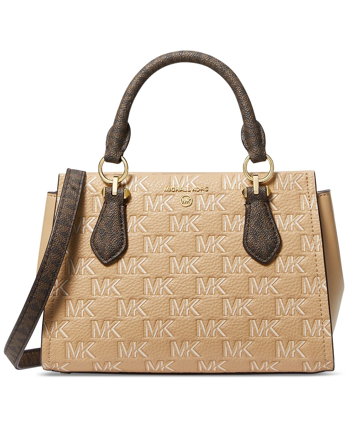 

Маленькая сумка-портфель с логотипом Marilyn Michael Kors