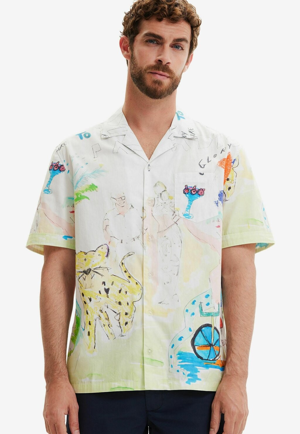 

Рубашка Desigual, белая
