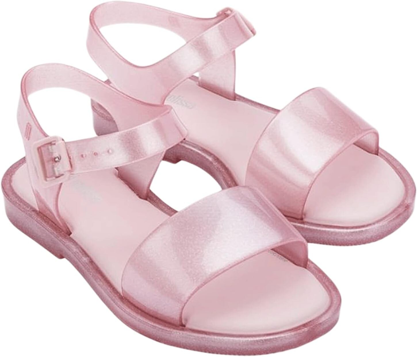 

Сандалии на плоской подошве Mar Sandal Mini Melissa, цвет Pink/Glitter