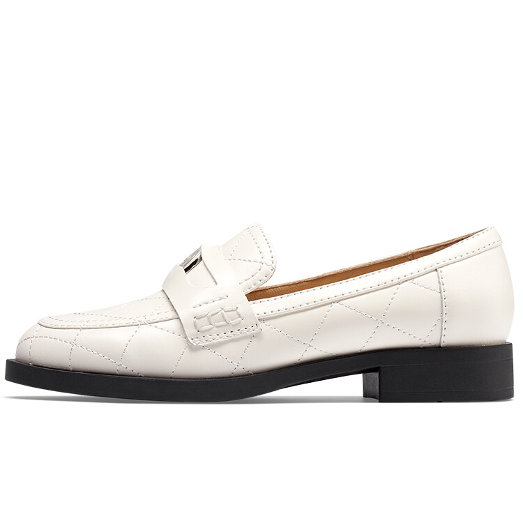 

Лоферы женские Kiss Kitty, цвет Off-white sheep leather