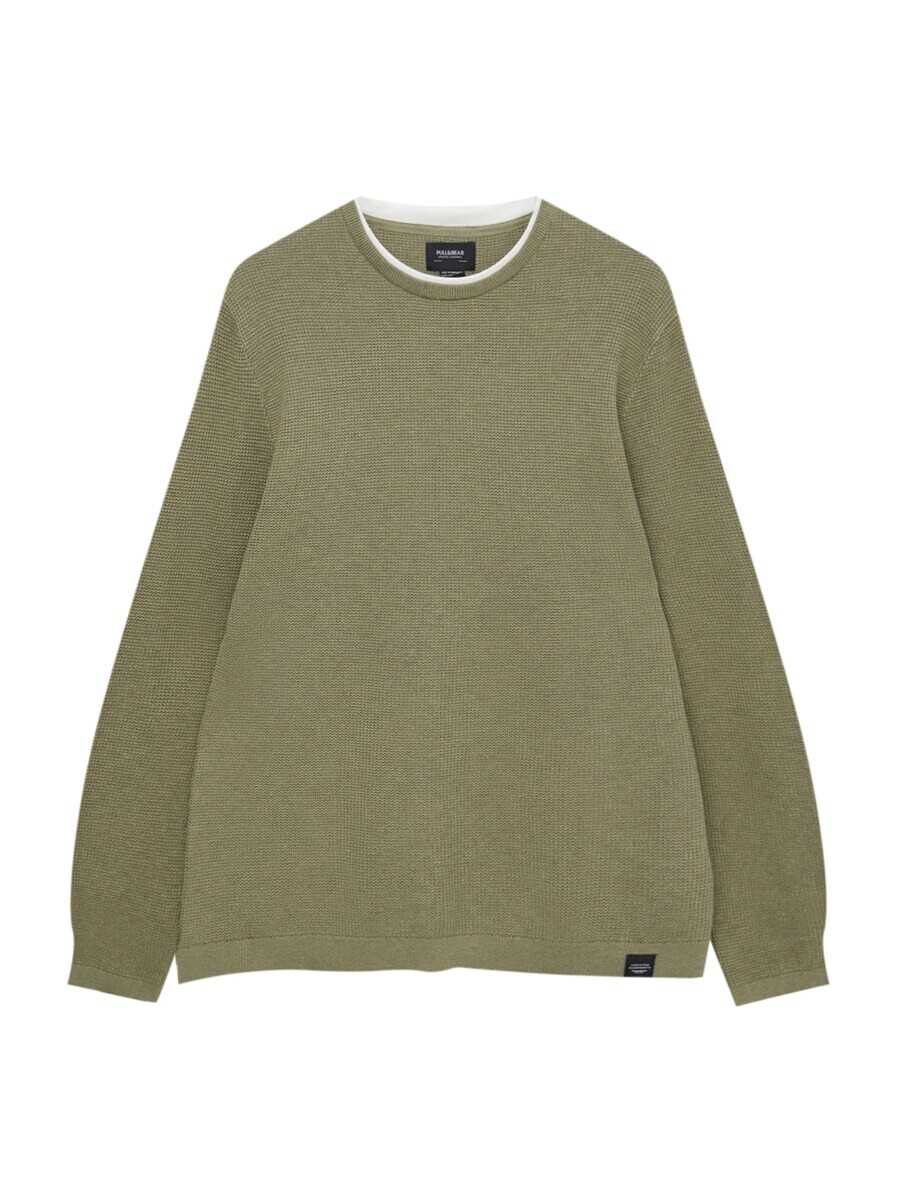 

Свитер Pull&Bear, хаки
