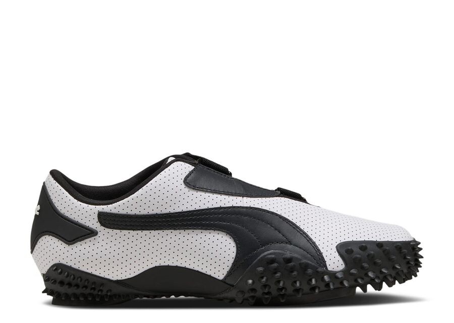

Кроссовки Puma Mostro, цвет Perforated Leather Pack White Black
