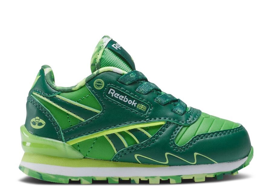 

Кроссовки Reebok PJ Masks X Classic Leather Step, цвет Gekko