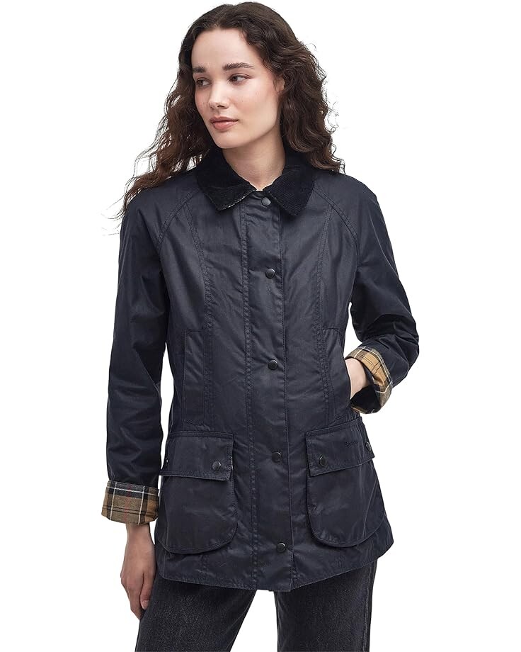 

Куртка Barbour Barbour Beadnell Wax Jacket, цвет Navy 1