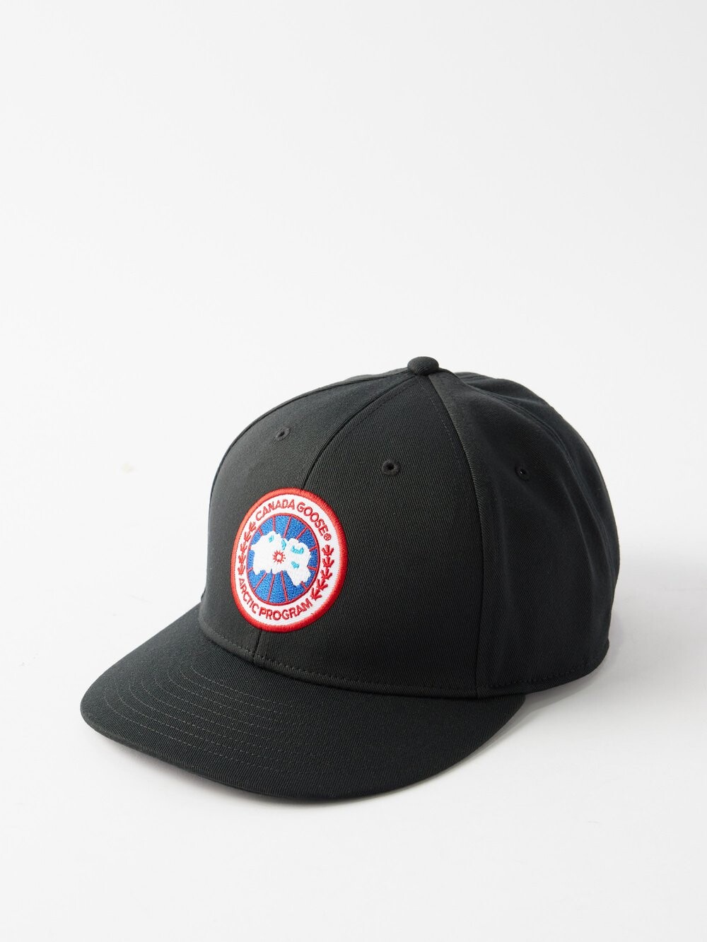 

Бейсболка из твила с вышитым логотипом Canada Goose, черный
