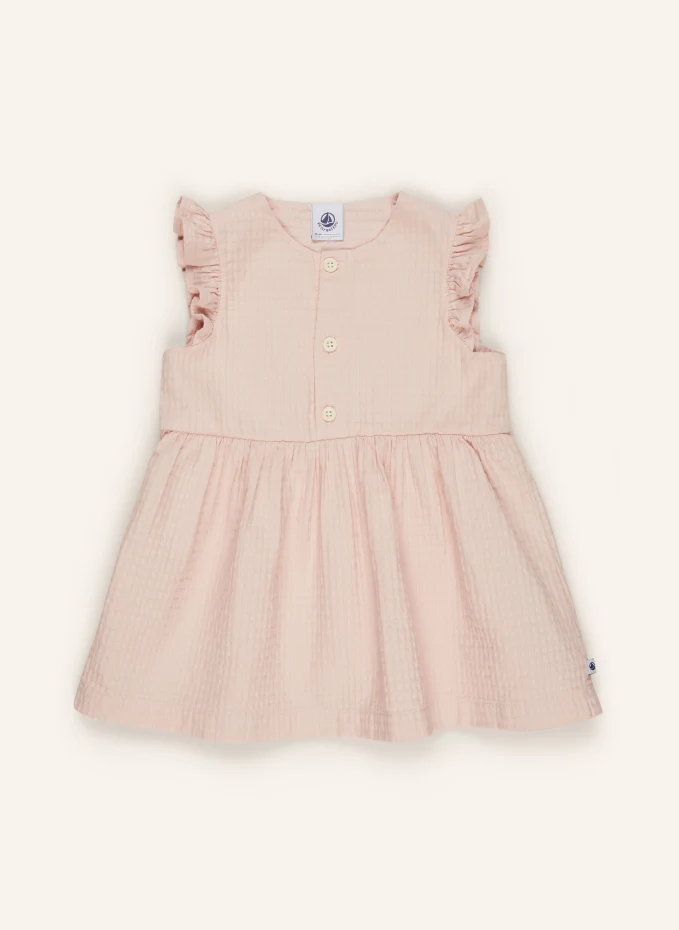 

Платье мервей Petit Bateau, розовый