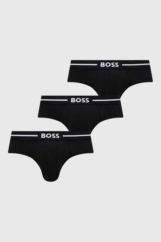 Комплект из трех трусов BOSS Boss, черный
