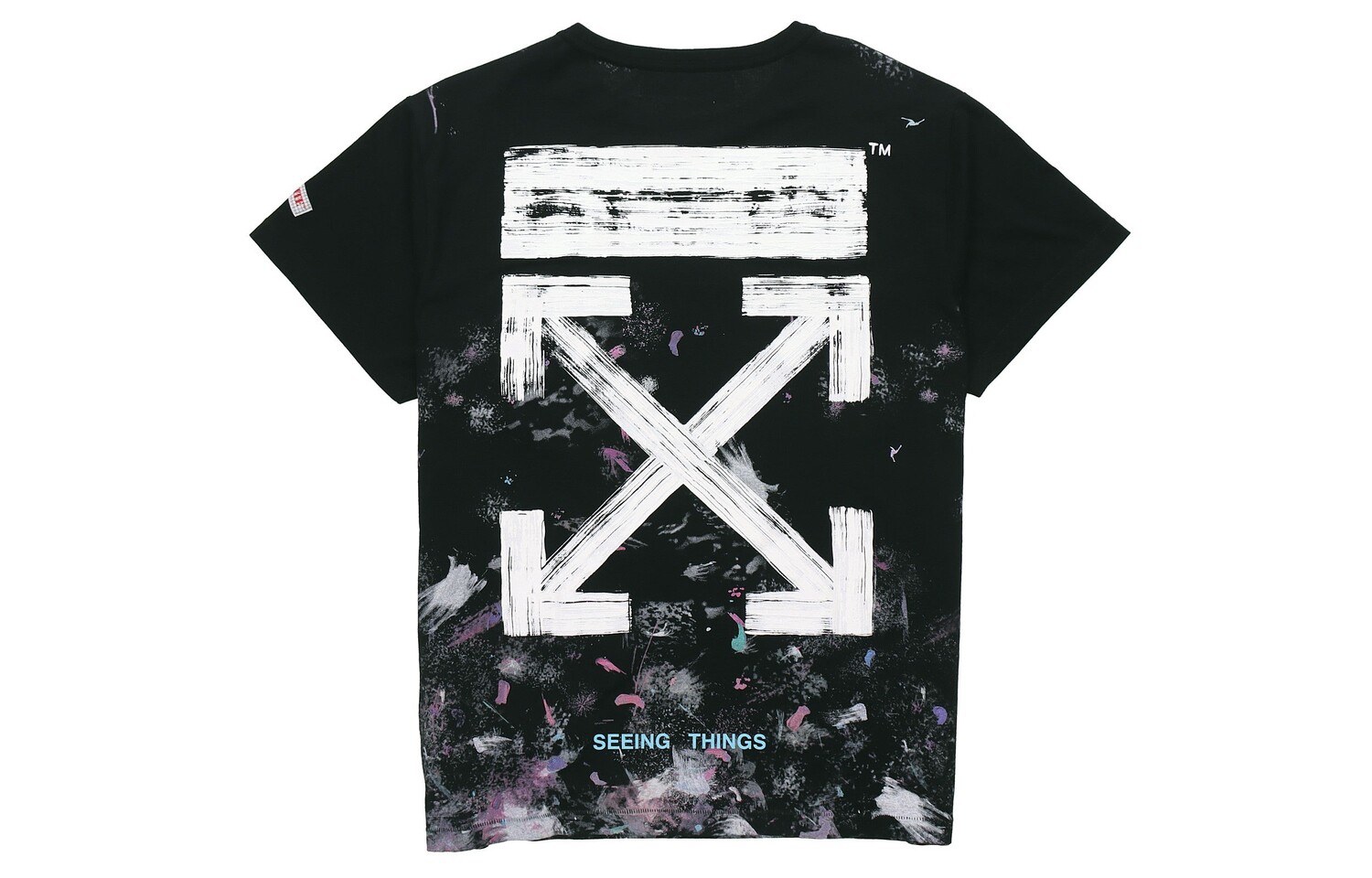 

Футболка с начесом Off-White Galaxy Черный/Синий