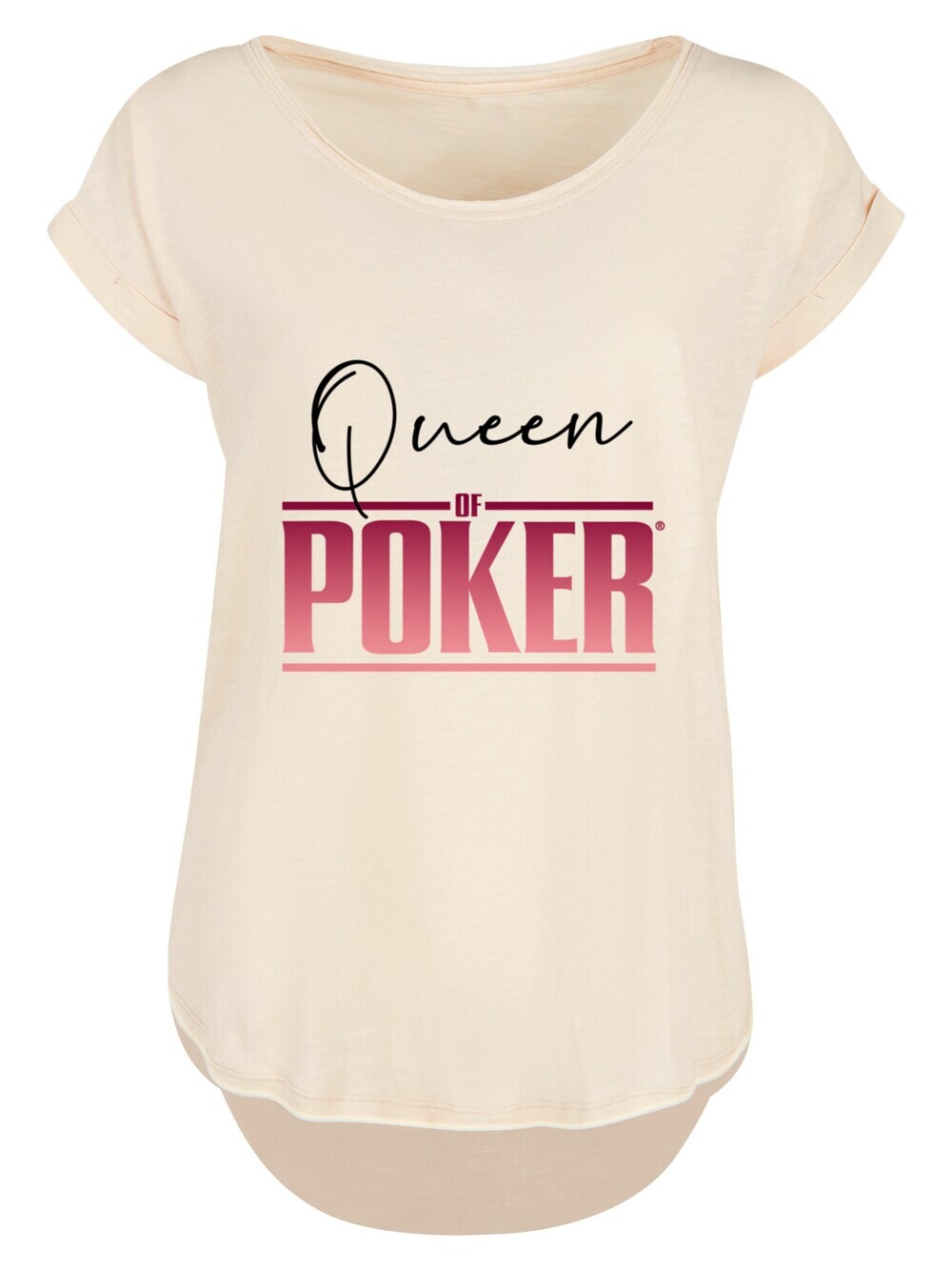 

Рубашка F4NT4STIC Queen of Poker, песок