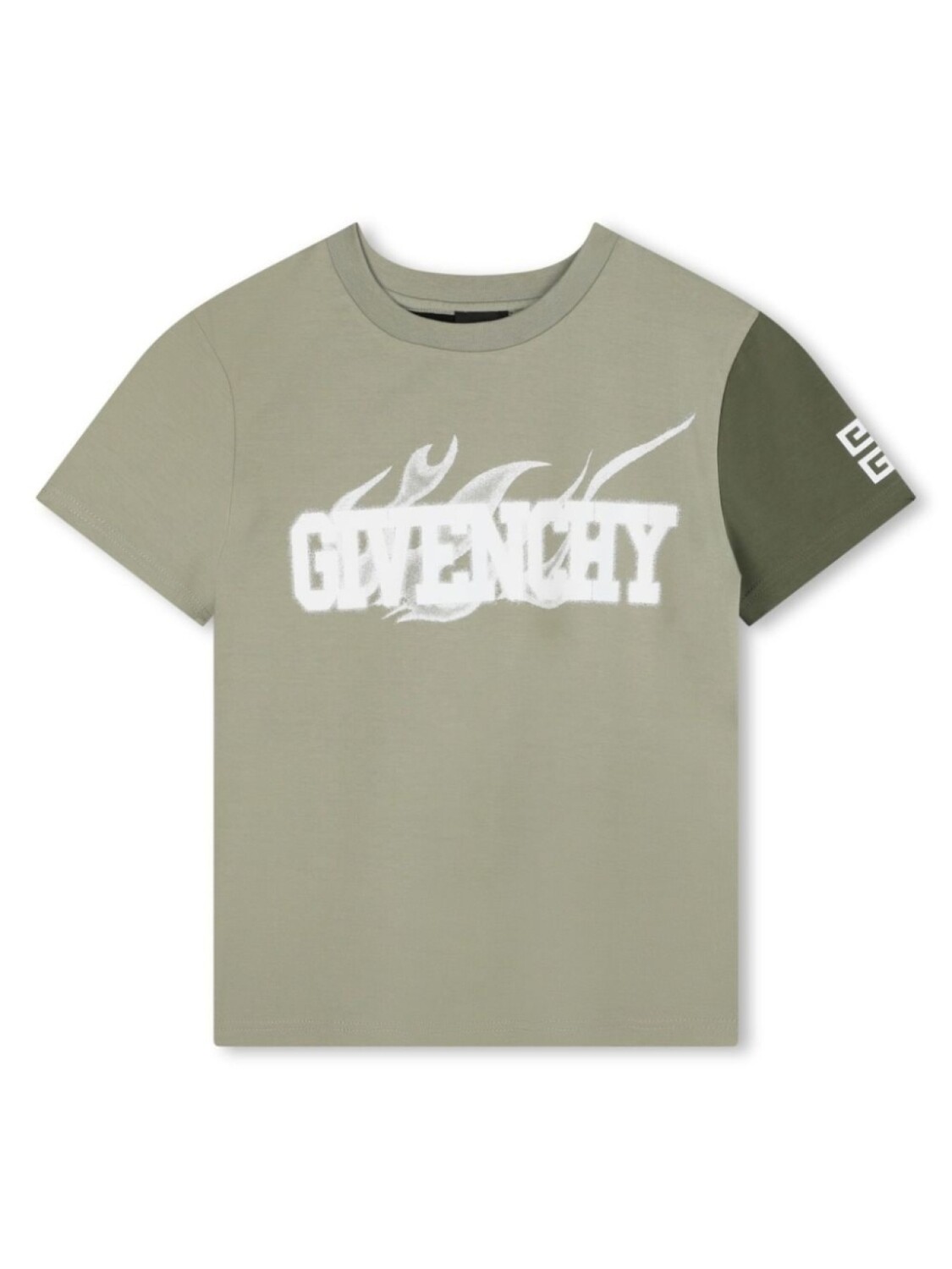 

Givenchy Kids футболка из органического хлопка с логотипом, зеленый