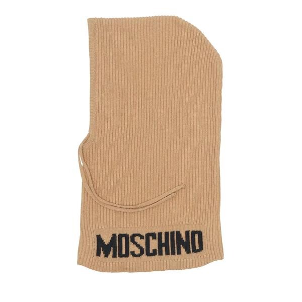 

Бейсболка balaclava Moschino, коричневый
