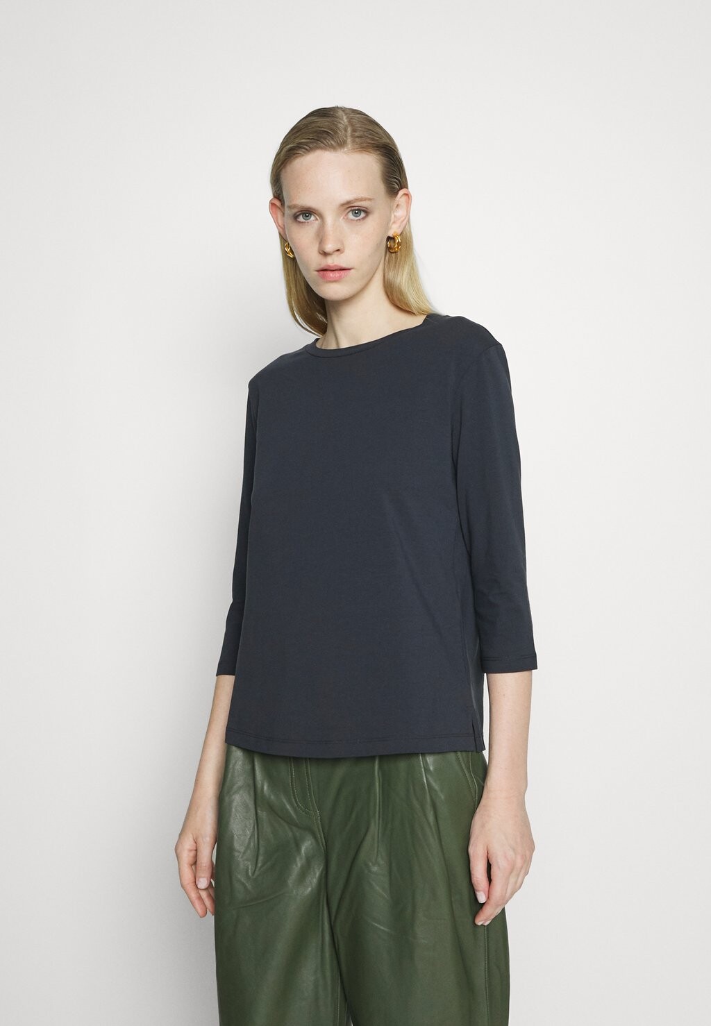 

Топ с длинными рукавами WEEKEND MaxMara, синий