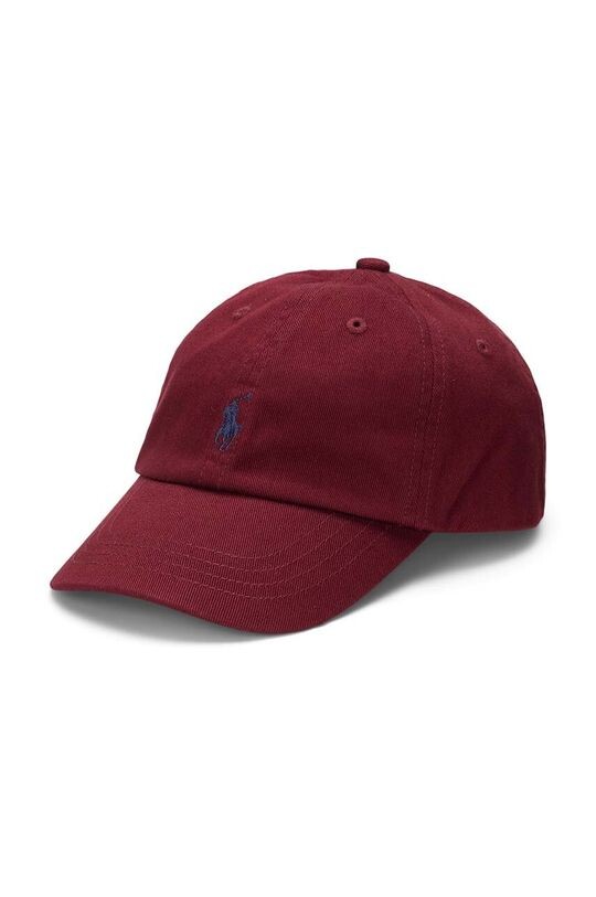 

Детская хлопковая бейсболка. Polo Ralph Lauren, красный