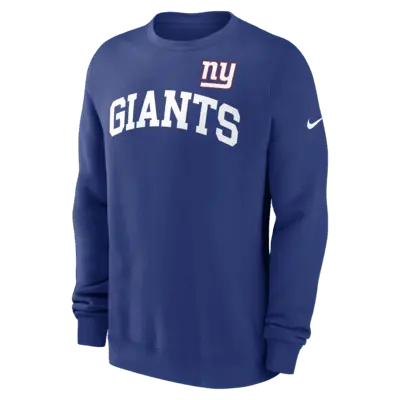

Толстовка Nike New York Giants Club, цвет Royal